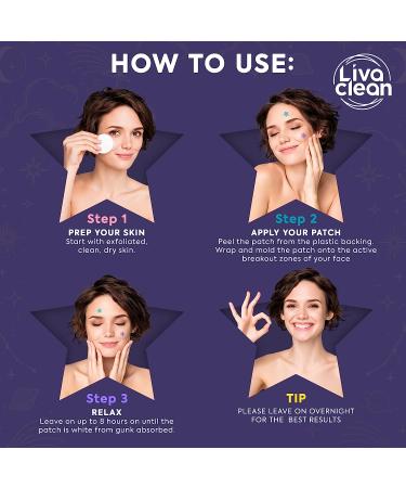 LivaClean Mixed Superstar Pimple Patches with Salicylic Acid & Tea Tree - 240 CT | Cute Star Design for Acne Treatment - Buy Online on SooperMarket.com