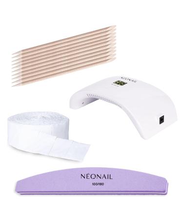 NeoNail Perfect Base Starter Set with LCD Lamp | 3 Nail Polishes & Accessories - Shop Internationally - Buy Online on SooperMarket.com