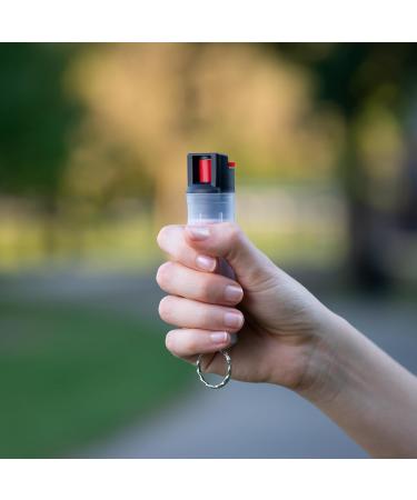 SABRE Protector 22-Gram Dog Spray with Key Ring 14 Second Total Spray Time 3.5-Meter Range Humane Dog Attack Deterrent Maximum Strength Allowed by Health Canada Black Pink - Buy Online on SooperMarket.com