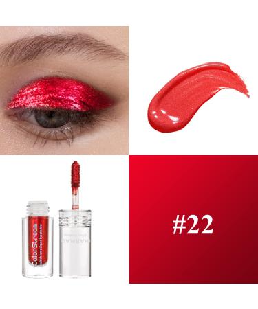 CHARMACY Multichrome Liquid Glitter Eyeshadow #22 | Intense Chameleon Shifting Metallic | High Pigment Long Lasting No Crease Sparkling Eyeshadow - Shop Internationally - Buy Online on SooperMarket.com