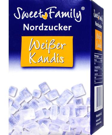 Nordzucker Sweet Family Kandis White Rock Candy 6-Pack (6x500g) - Premium International Shipping Available - Buy Online on SooperMarket.com