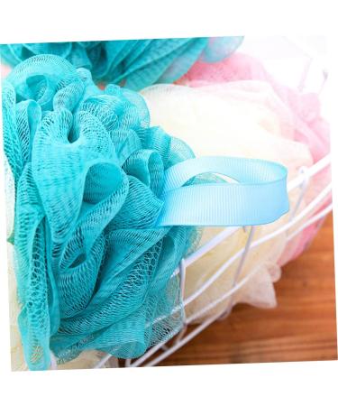 Angoily 6 Pcs Natural Loofah Bath Sponge Set - Soft Shower Poufs for Exfoliating Skin & Luxurious Bath Experience - Buy Online on SooperMarket.com