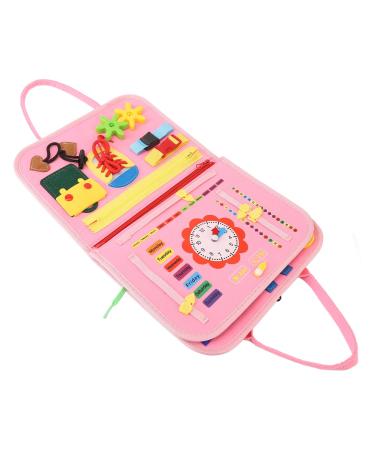 Memory Loss Fidget Blanket Dementia Senior Anxiety Relief Toy Motor Skills Practice Stay Calm Multi Purposes Sensory Activities Relieve Anxiety Mood Physical and Mental