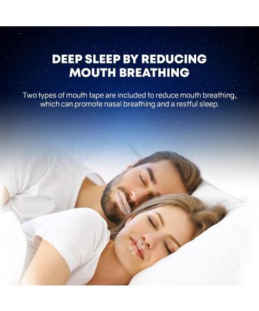 120 PCs Advanced Mouth Tape for Snoring and Better Sleep by DABIDA - 2 Types - Buy Online on SooperMarket.com