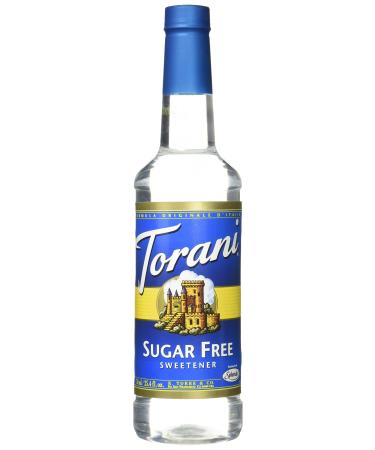 Torani Sugar Free Syrup, Sweetener, 25.4 Ounce (Pack of 1)