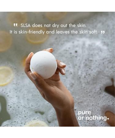 SLSa Powder 100% Pure Sodium Lauryl Sulfoacetate | Made in USA | Ideal for Bath Bombs & Bubble Bath | 16 oz by Pure or Nothing - Buy Online on SooperMarket.com