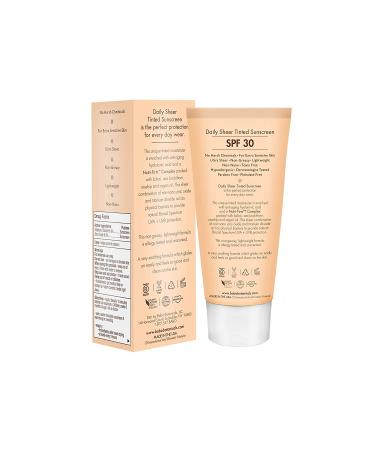 Babo Botanicals Daily Sheer Moisturizing Tinted Sunscreen SPF 30 - Natural Glow, Unscented, 1.7 Fl Oz - Buy Online on SooperMarket.com