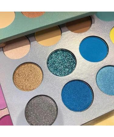 Greensen 60 Color Eyeshadow Palette - Rich Matte & Metallic Shades | Portable Makeup Set for Beginners & Professionals - International Shipping Available - Buy Online on SooperMarket.com