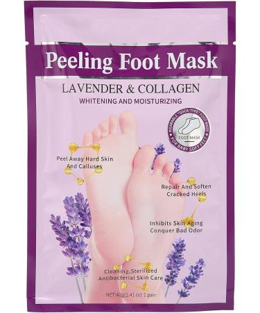 Foot Mask Safe Use Good Wrapping Natural Ingredients Improve Foot Skin Exfoliating Feet Mask for Home - Buy Online on SooperMarket.com