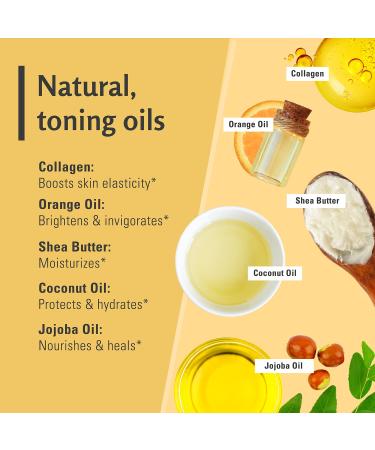 Turmeric Exfoliating Body Scrub with Collagen and Coconut Oil | Gently Exfoliate Face & Body | Moisturizing SkinCare by M3 Naturals - Buy Online on SooperMarket.com