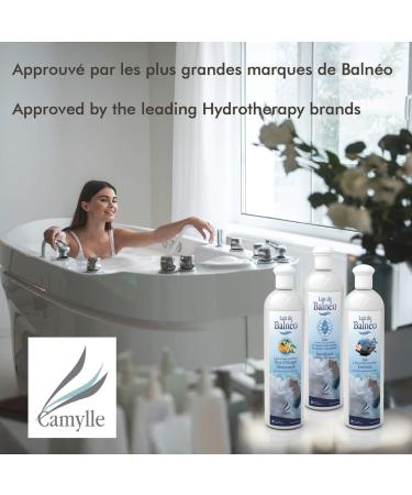 Camylle Orange Whirlpool Bath Additive - Essential Oil Emulsion for Wellness Tub & Foot Hydromassage - 500ml Soothing Fruity Aroma - Buy Online on SooperMarket.com