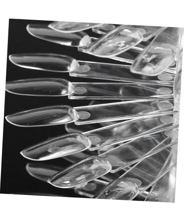 ABOOFAN Nail Tips Display Stand Nail Practice Display Stand Manicure Nail Display Stand Nail Practice Stand Nail Art Stands Nail Art Practice Stand Nail Art Supply Acrylic Sample Spiral 6.2x6.2cm Grey - Buy Online on SooperMarket.com