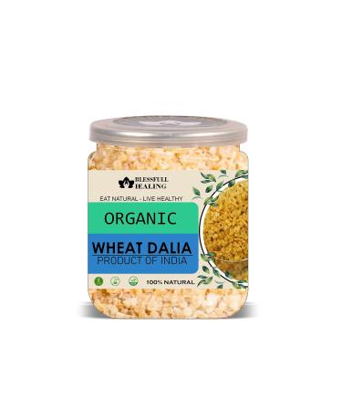 Blessfull Healing Organice Wheat Dalia for Breakfast 1 lb (453 Gram)