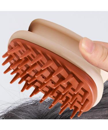 Perfeclan 2x Manual Head Scalp Massage Brush - Handheld Shampoo Brush for Relaxation & Hair Care - Buy Online on SooperMarket.com