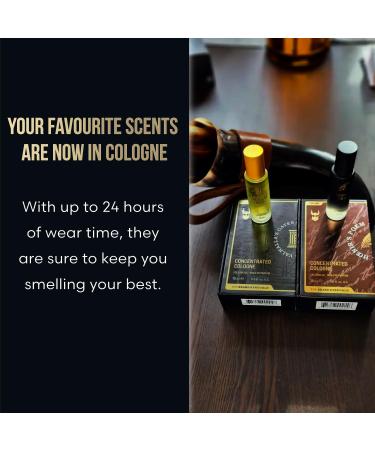 Concentrated Cologne for Men by Beard Struggle - 6x More Longer Than Traditional Colognes - Silver Collection - Alfheim's Forests - Mens Cologne 15 mL / 0.5 US. fl. oz. Glass Roller Bottle - Buy Online on SooperMarket.com