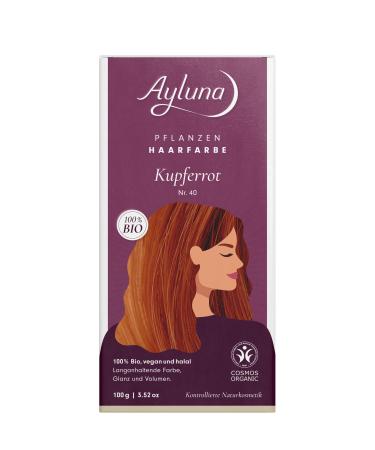 Ayluna Hair Color - Copper Red 40 Red 100 g (1 pack)