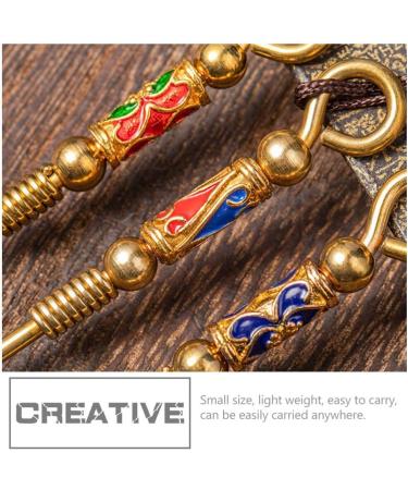 Healeved 3pcs Copper Brass Ear Spoon Ear Cleaner Set with Keychain - Ear Wax Remover Tool Pendant for Ear Cleaning - Buy Online on SooperMarket.com