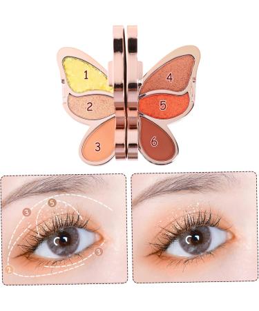 FOYTOKI 1pc Eyeshadow Palette Cosmetic Supplies Makeup Artist Must Haves Makeup Palettes Girl Eye Shadow Abs 1 count (Pack of 1) As Shown 3 - Buy Online on SooperMarket.com