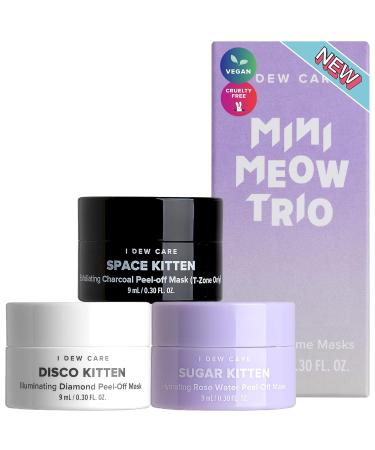 I DEW CARE Sheet Mask Pack + Mini Meow Trio Set - Hydrating, Illuminating, Exfoliating Masks - Buy Online on SooperMarket.com