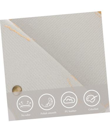 CABILOCK 8 STK Leather Mask Storage Box - Reusable Mask Folder & Case for Face Cover - Perfect for Students | Hellgraux 4 Stk 15x12cm - Buy Online on SooperMarket.com