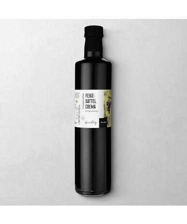 WAJOS Fig-Date Cream with Aceto Balsamico di Modena - 500ml Gourmet Vinegar Sauce | International Shipping - Buy Online on SooperMarket.com