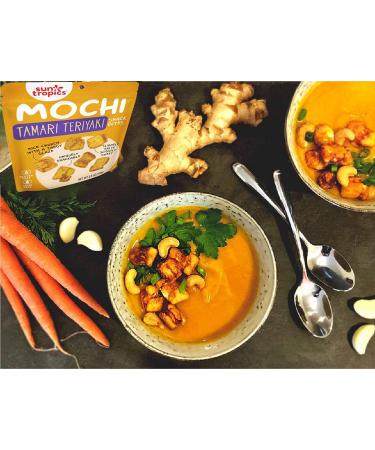 Sun Tropics Mochi Snack Bites - Tamari Teriyaki | Gluten Free, Dairy Free, 3.5 oz - Buy Online on SooperMarket.com