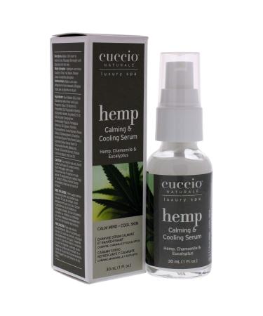 Cuccio Naturale Hemp Calming Serum | Chamomile & Eucalyptus | Stress Relief & Hydration | 1 Oz - Buy Online on SooperMarket.com
