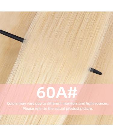 Vlasy Clip in Human Hair Extensions 16 Light Blonde - 7 Pieces Seamless Thick Weft Real Hair Extensions for Women - 80g - Buy Online on SooperMarket.com