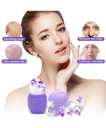 2024 Ice Face Roller - Upgraded Coldairsoap Facial Beauty Tool | Reusable Skin Care Roller for Neck | Enhance Natural Glow & Radiance - Buy Online on SooperMarket.com