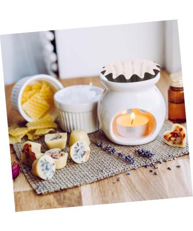 Warmhm 150-Piece Waxing Plate Set | Safe Reusable Wax Shell & Heating Inserts | Fragrance Warmer Tray & Aromatherapy Candle | Black 8.5x8.5x3cm (3pcs) - Buy Online on SooperMarket.com