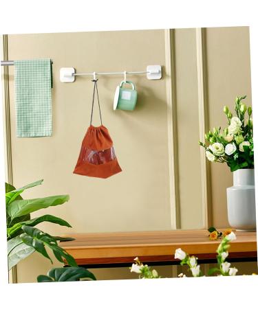 Baluue Hair Dryer Storage Bag Drawstring Hair Dryer Bag Hair Dryer Sack Hair Dryer Travel Bag Pvc 32x28x0.6cm Coffee - Buy Online on SooperMarket.com