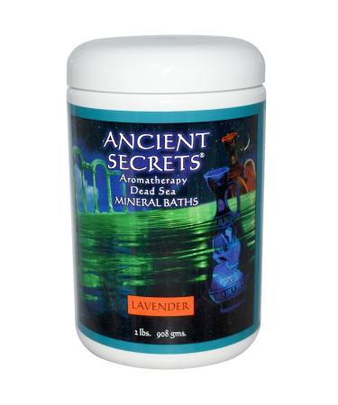Ancient Secrets Aromatherapy Dead Sea Mineral Baths Lavender - 2 lbs