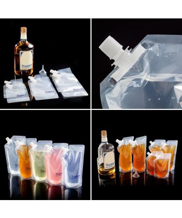 BLASANI Concealable Cruise Ship Rum Flask Set - 4x32oz, 2x16oz, 2x8oz - Buy Online on SooperMarket.com