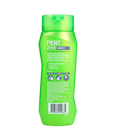 Pert 2 in 1 Complete Plus Scalp Care Shampoo & Conditioner - Itchy Scalp Treatment Sulfate-Free 13.5 oz - Healthy Hair Solution - Buy Online on SooperMarket.com