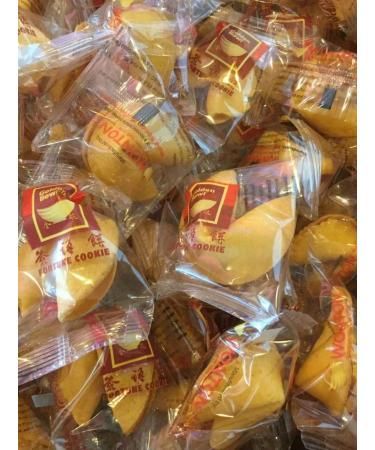 Golden Bowl 30 50 100 pieces Individually Wrapped Traditional Fortune Cookie (30pieces) 30 Count (Pack of 1)