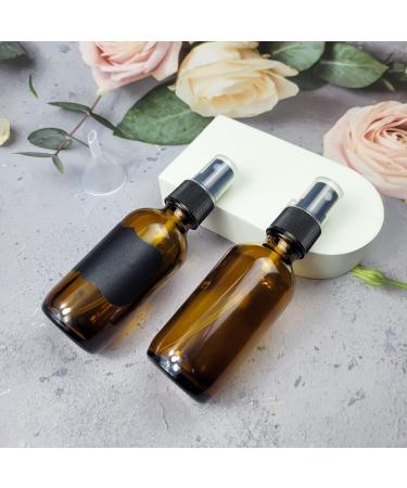 Buy Liyuabu 60ml Brown Spray Bottle - Refillable Travel Mist for Essential Oils Perfume & More (2 Pack) - Buy Online on SooperMarket.com