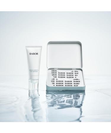 BABOR Instant Fresh & Smooth Eye Serum + Patches | Intensive Moisture & Freshness for a Smooth Eye Area | Eye Serum and Eye Pads (reusable) - 15ml Serum & 2 Eye Pads - Buy Online on SooperMarket.com