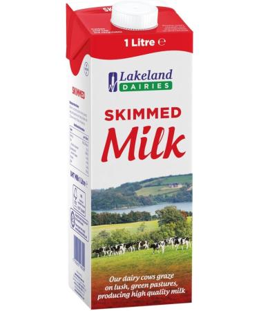 Lakeland Dairies Long Life Milk | Custom Case of 12x1ltr | Choose From 3 Flavours & Receive 4 of Each Choice - Buy Online on SooperMarket.com