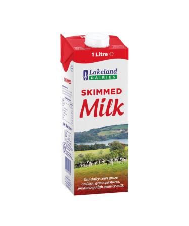 Lakeland Dairies Long Life Skimmed Milk 12x1ltr