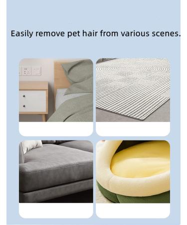 4 in 1 Pet Hair Remover - Reusable Fur Removal Tool for Couch Carpet Furniture & Window Cleaning | Lint Cleaner for Dogs & Cats - Buy Online on SooperMarket.com