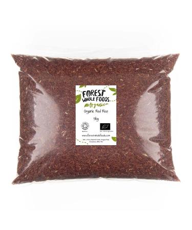 Forest Whole Foods Organic Red Rice (5kg) 5 kg (Pack of 1)