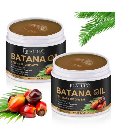 Batana Oil for Hair Growth 100% Pure - Dr Sebi Organic Batana Oil from Honduras Prevent Hair Loss Promotes Hair Thickness Men & Women 8.4 oz