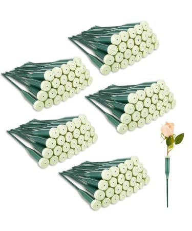 150 Pcs Floral Water Tubes Plastic Green Floral Tubes with Rubber Caps Fresh Flower Water Tubes Flower Tubes Flower Arrangements Supplies for Bouquet Stem Supplies  6 Inches