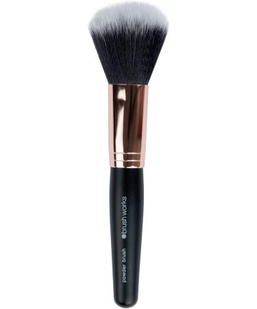 Brushworks Powder Brush Black and Gold One Size - Buy Online on SooperMarket.com
