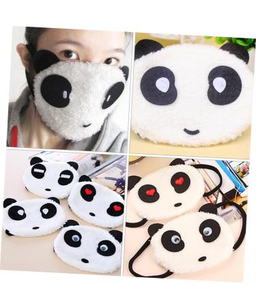 Gatuida Bandanas 6 Pack - Warm Panda Face Cover for Adults | Cotton Disposable Winter Mask & Sleep Mask | Neck Protection (White 3 Pieces) - Buy Online on SooperMarket.com