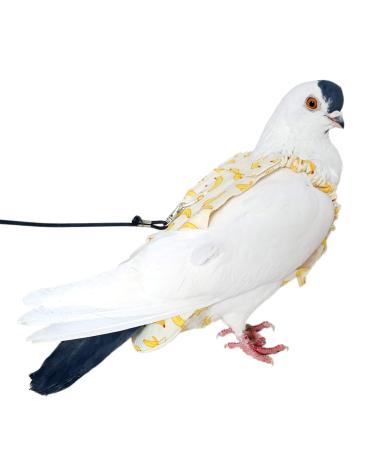 YUYUSO Pigeon Dove Diaper Pants with Leash for Pigeon Dove