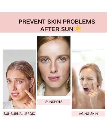 Face Sun Cream SPF 50 Moisturiser Face Sunscreen Invisible Fluid Suncream PA +++ Highly Water & Sweat Resistant Long Lasting UVA & UVB Protection For Up To 12.5 H Sunscreen For Acne Prone Skin - Buy Online on SooperMarket.com