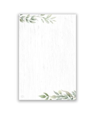 Farmhouse Greenery Notepad 4x6 in.