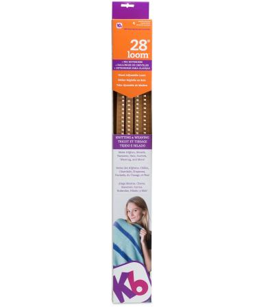 Authentic Knitting Board with Peg Extenders  28-Inch