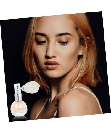 WOFASHPURET 1pc Body Air Bag Powder Hair Perfume Shimmering Face Powder Highlighter Sprayer Makeup Tools Glass Golden 1 count (Pack of 1) - Buy Online on SooperMarket.com